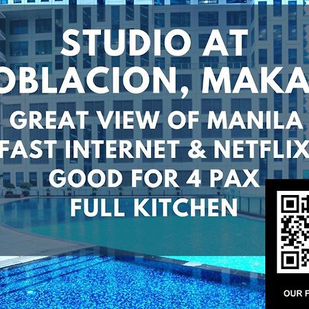 Studio With 200Mbs Internet, Netflix & Great View Of Manila Apartment Exterior photo