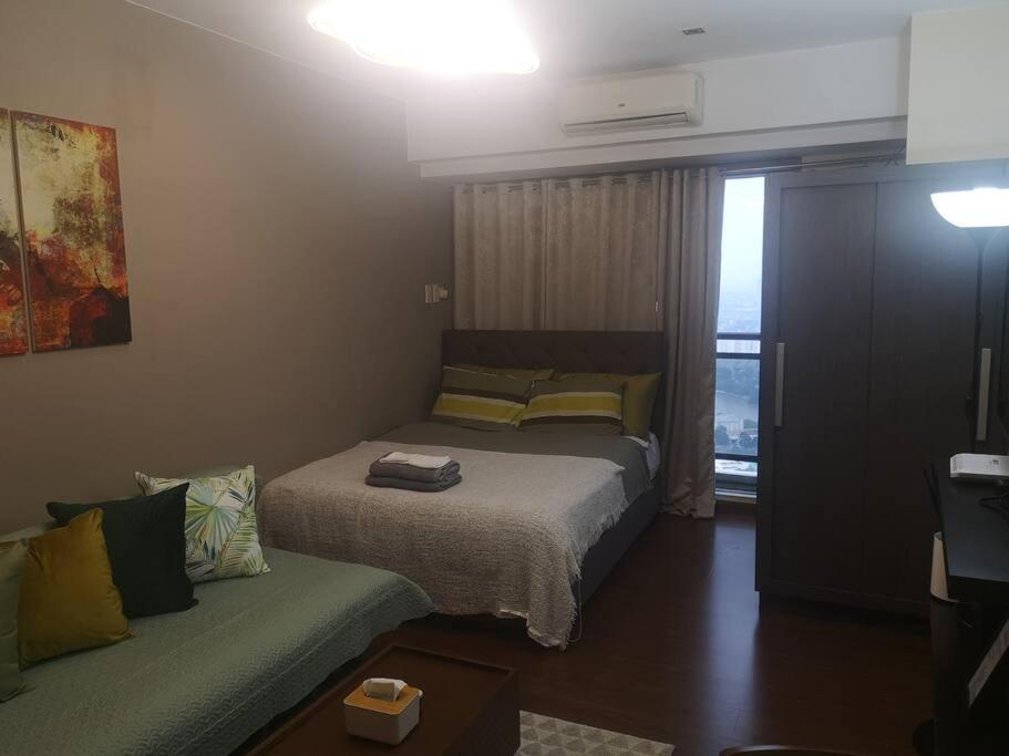 Studio With 200Mbs Internet, Netflix & Great View Of Manila Apartment Exterior photo